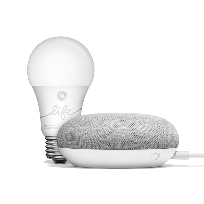 Google Smart Light Starter Kit Light Bulb For Google Mini Light